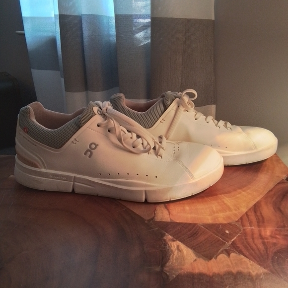 On Cloud Advantage The Roger Women's Tennis Shoes White/Rosehip - 11 - Picture 11 of 15